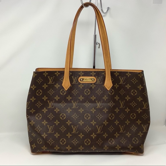 🛍💯authentic LOUIS VUITTON WILSHIRE tote bag 🛍🌸 - Picture 8 of 8